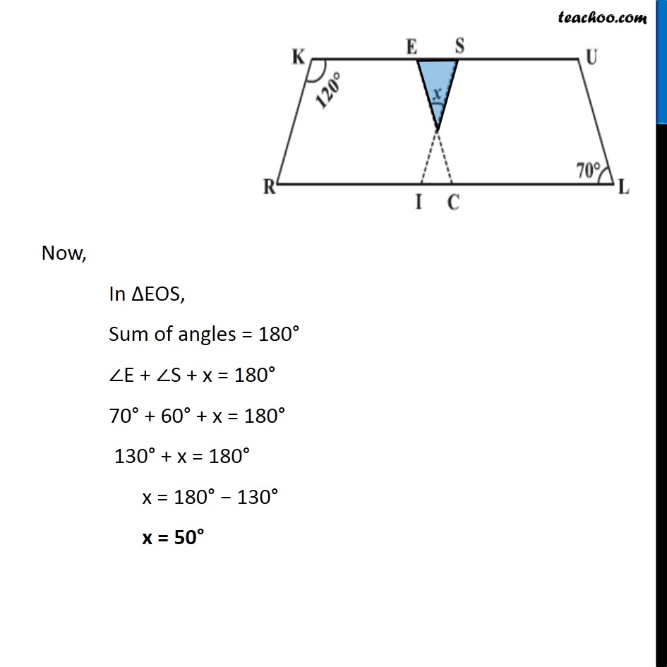 Ex 3 3 9 In the above figure both RISK and CLUE are parallelograms