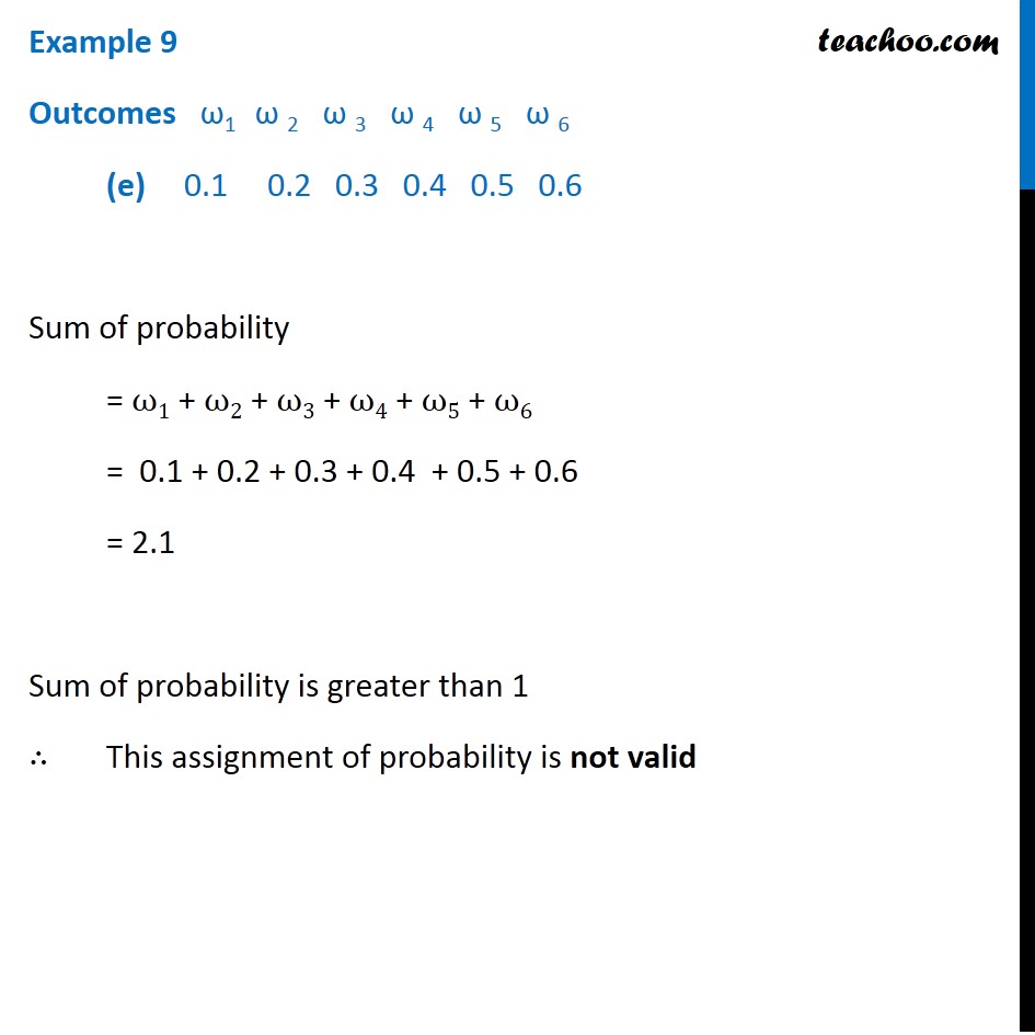 Example 9 - Chapter 16 Class 11 Probability - Part 5