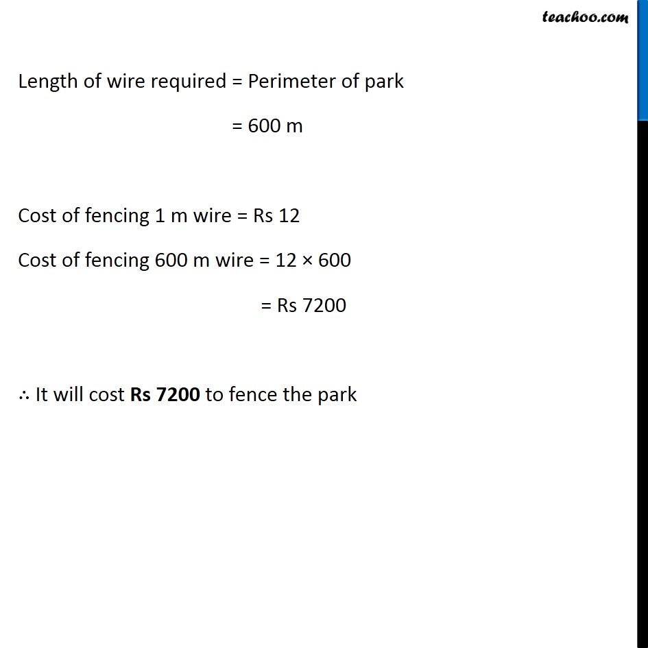 Ex 10.1, 14 - Chapter 10 Class 6 Mensuration - Part 2