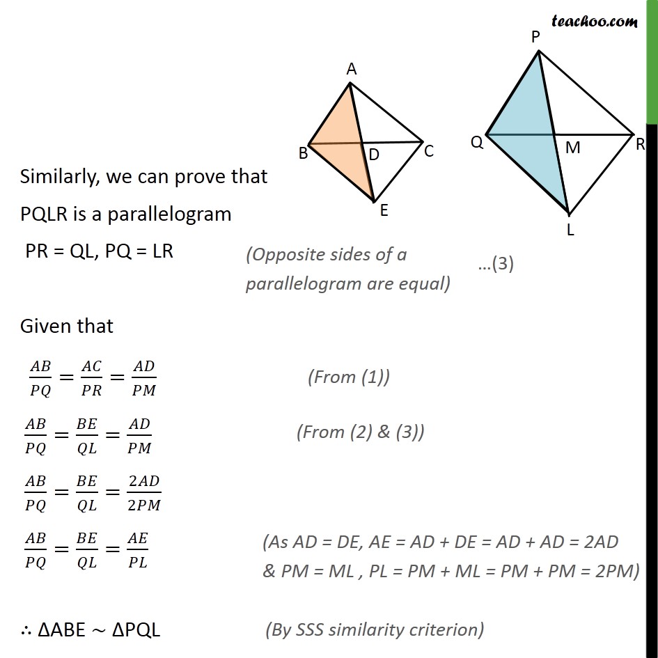 Ex 6.3, 14 - Chapter 6 Class 10 Triangles - Part 3