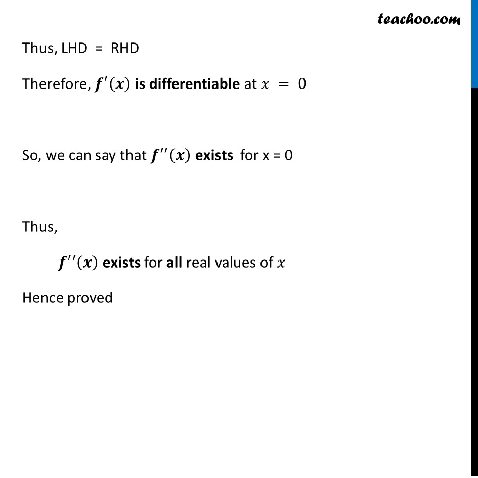 Misc 18 - Chapter 5 Class 12 Continuity and Differentiability - Part 6