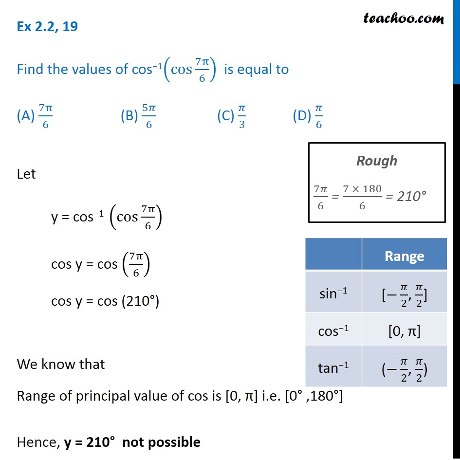 ex-2-2-19-find-cos-1-cos-7pi-6-is-equal-to-a-7pi-6