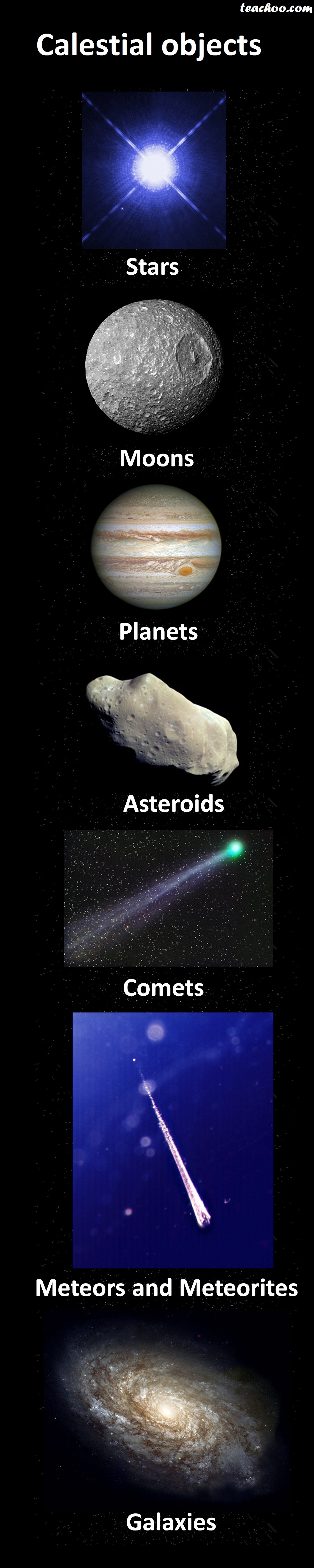 Celestial Bodies - Meaning with Examples - Teachoo - Concepts