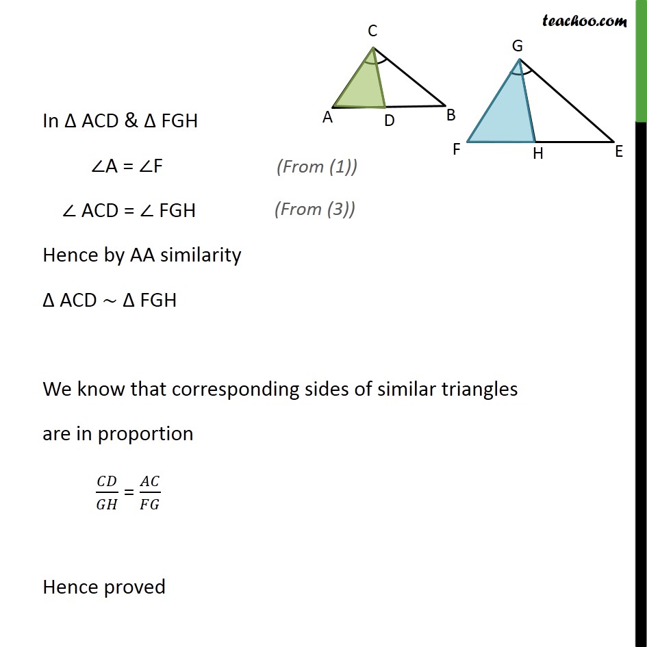 Ex 6.3, 10 - Chapter 6 Class 10 Triangles - Part 3