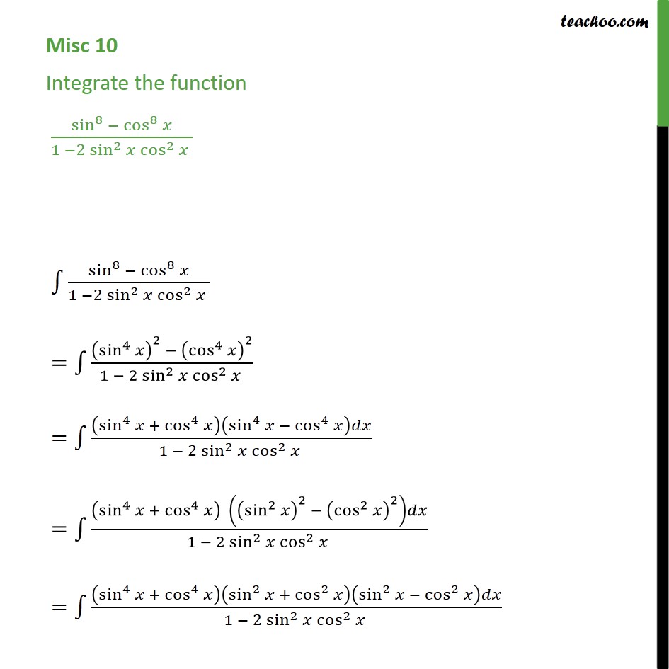 integration of cos x sin x 8 sin 2x