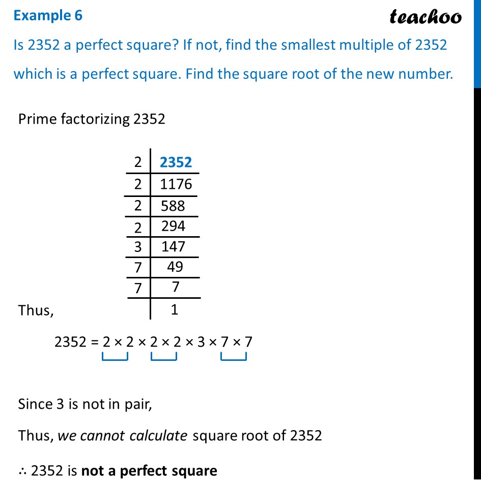 example-6-is-2352-a-perfect-square-if-not-find-the-smallest