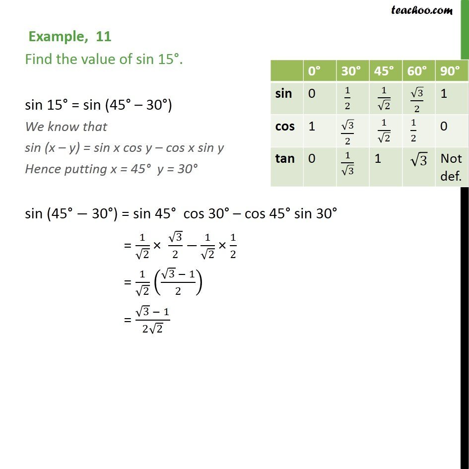 Sin 48 30. Sin 15. Finding value of similar Cones.