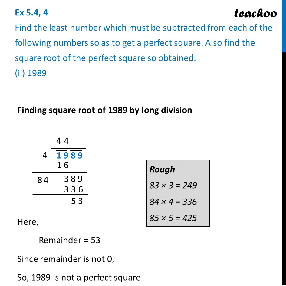 find-least-number-to-be-subtracted-from-1989-to-get-perfect-teachoo