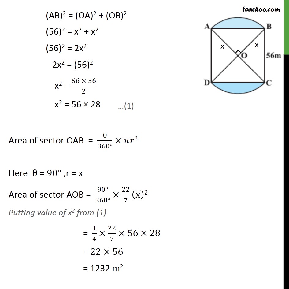 Example 4 - Chapter 12 Class 10 Areas related to Circles - Part 3
