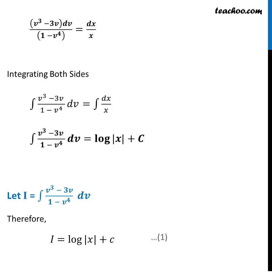 Misc 3 - Prove x2 - y2 = c(x2 + y2)2 is general solution of