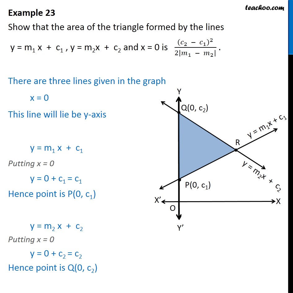 area of triangle isosceles in coordinate plane