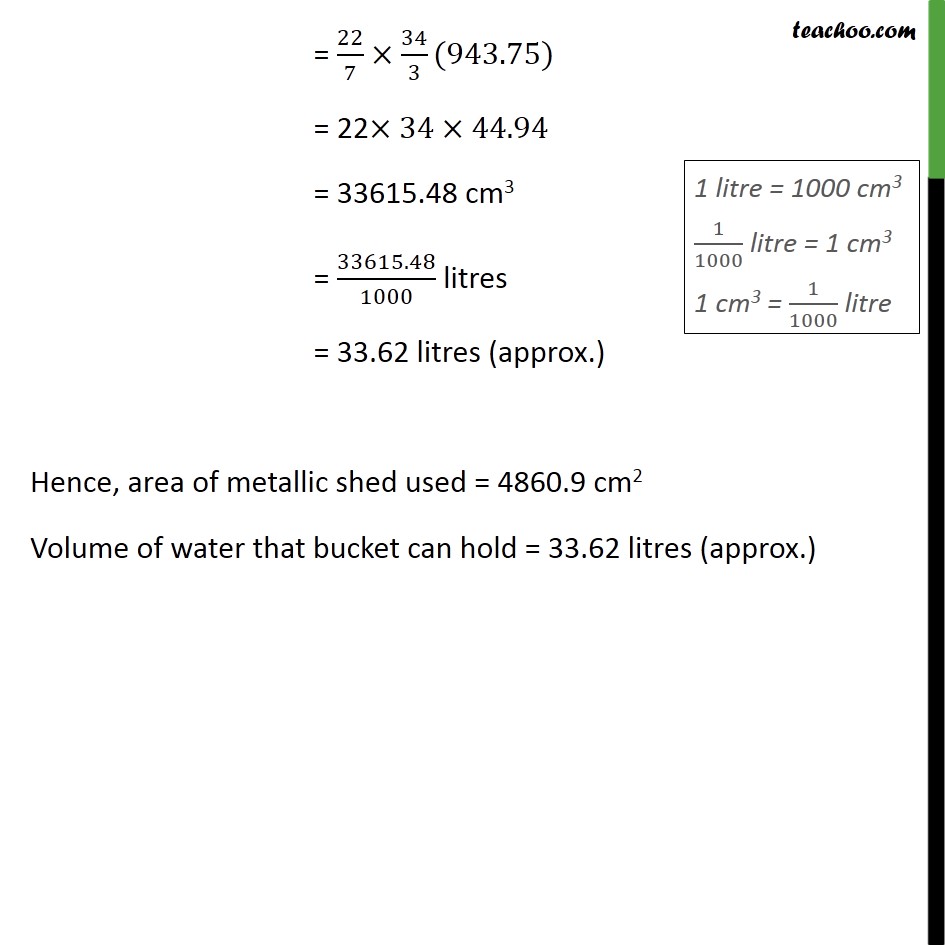 Example 14 - Chapter 13 Class 10 Surface Areas and Volumes - Part 7
