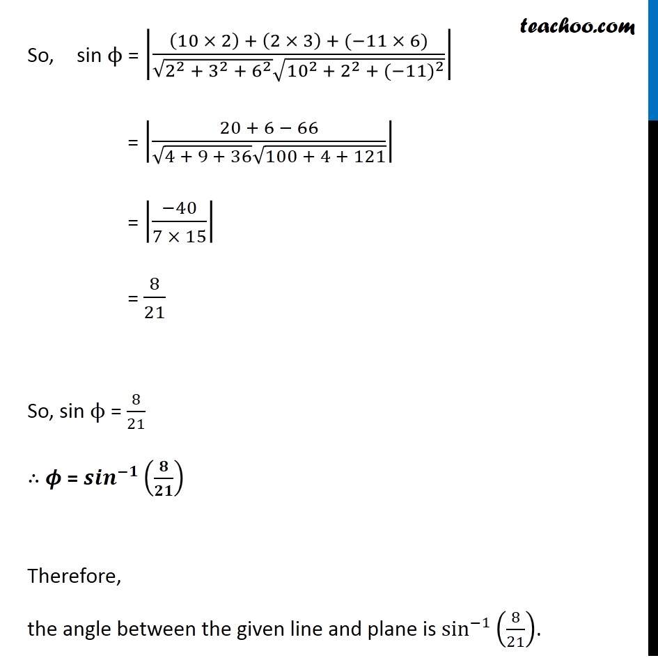 Example, 25 - Chapter 11 Class 12 Three Dimensional Geometry - Part 3