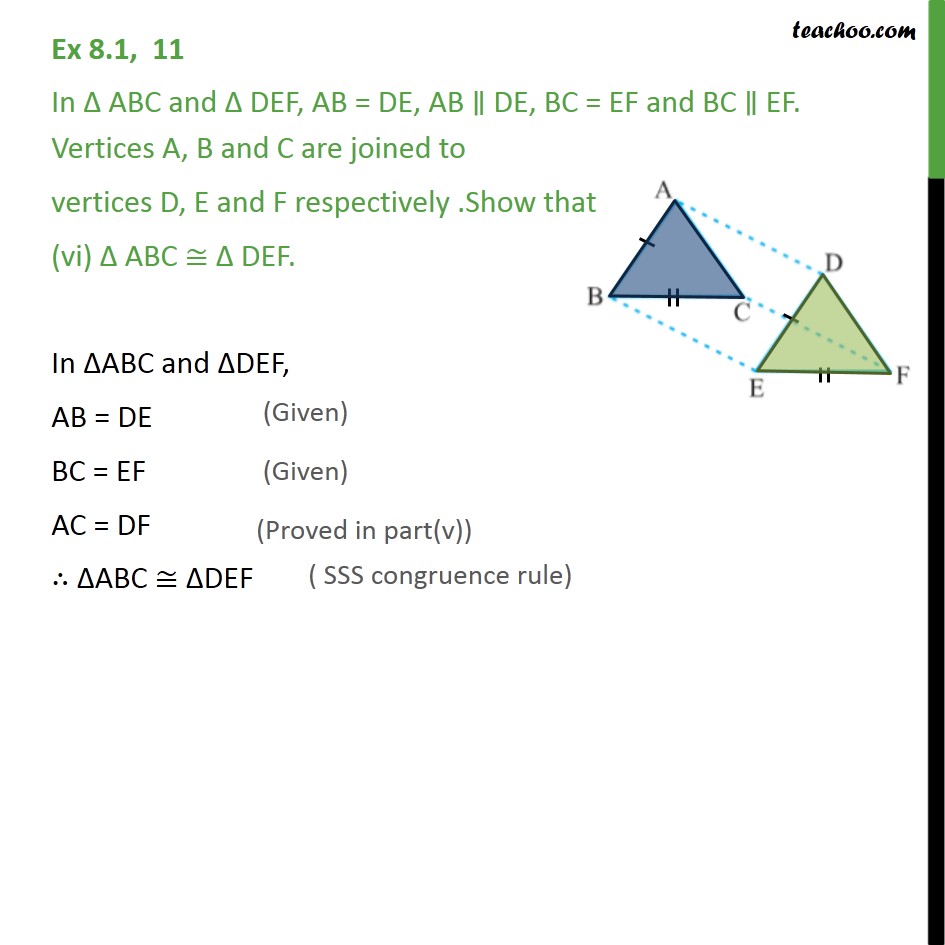 Ex 8.1, 11 - Chapter 8 Class 9 Quadrilaterals - Part 6