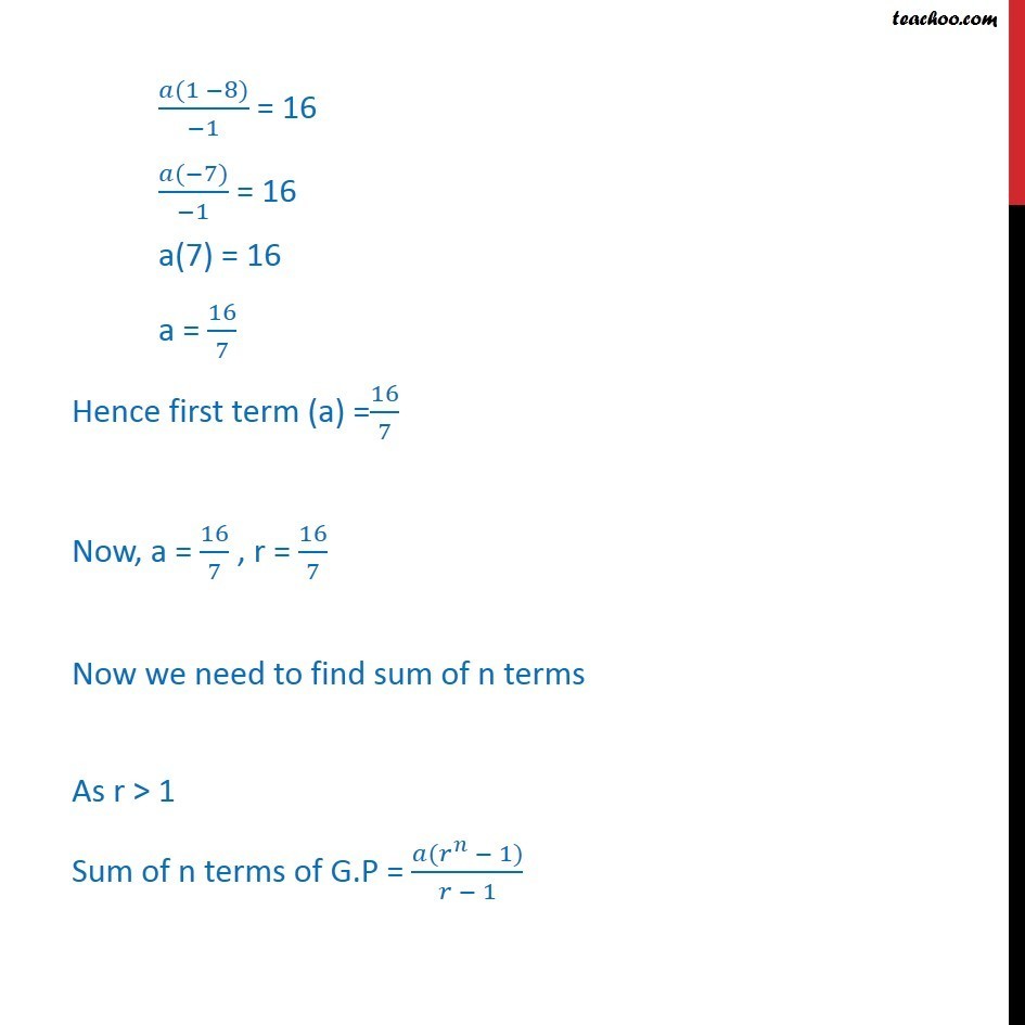Ex 9.3, 14 - Chapter 9 Class 11 Sequences and Series - Part 5
