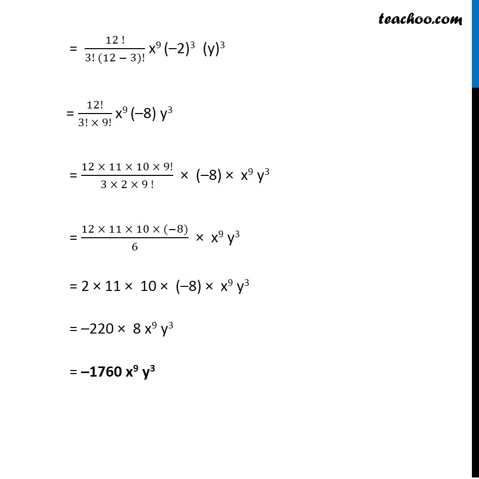 Ex 8.2,5 - Chapter 8 Class 11 Binomial Theorem - Part 2