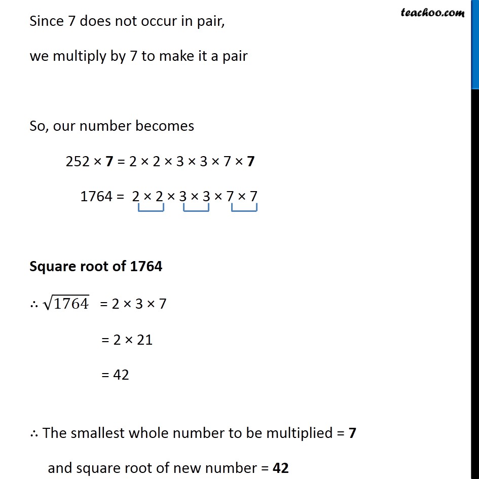 Ex 6.3, 5 - Chapter 6 Class 8 Squares and Square Roots - Part 2