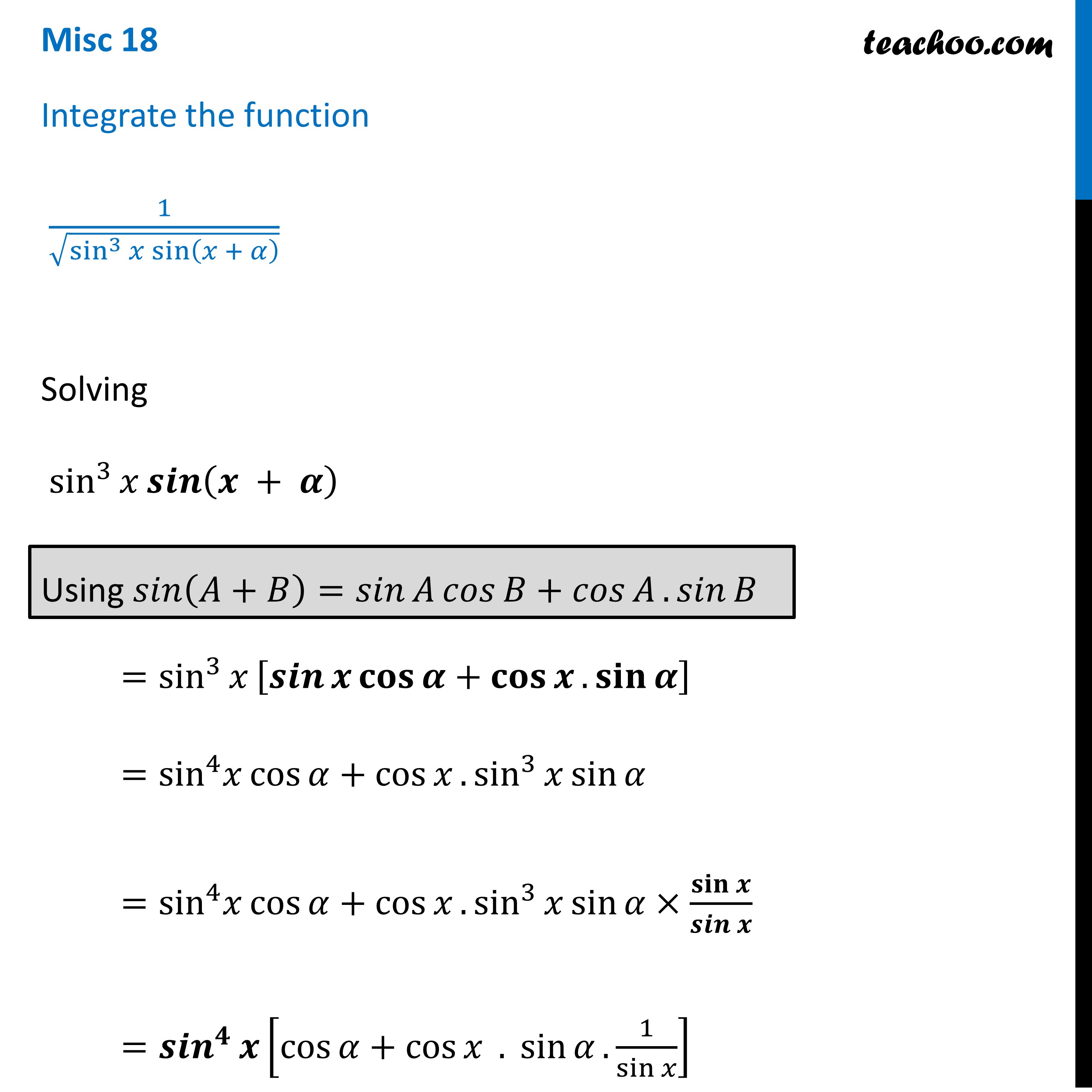 misc-18-integrate-1-root-sin-3x-sin-x-a-teachoo