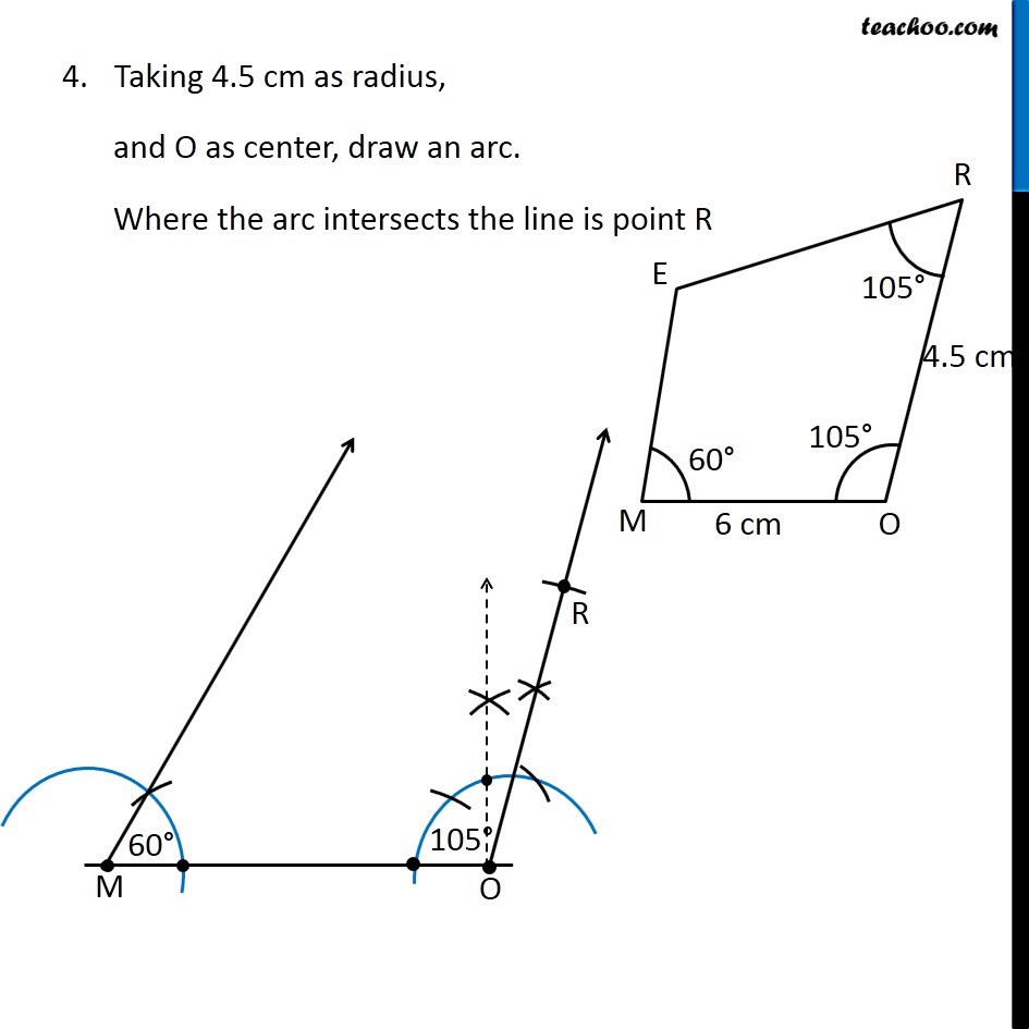 Ex 4.3, 1 (i) - Chapter 4 Class 8 Practical Geometry - Part 5