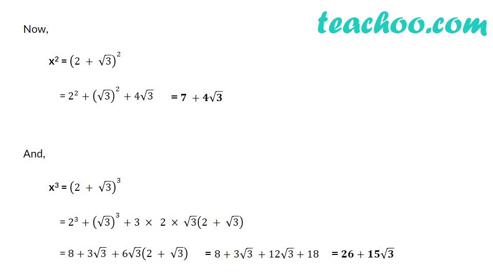 If X 1 2 3 Find The Value Of X 3 2x 2 7x 5 Video T