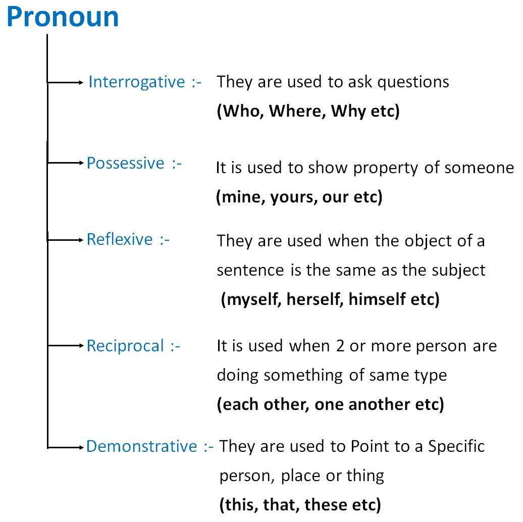Types Of Pronoun Worksheet For Class 3