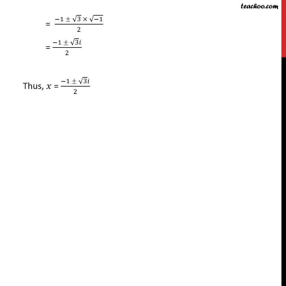 Example 10 - Chapter 5 Class 11 Complex Numbers - Part 2