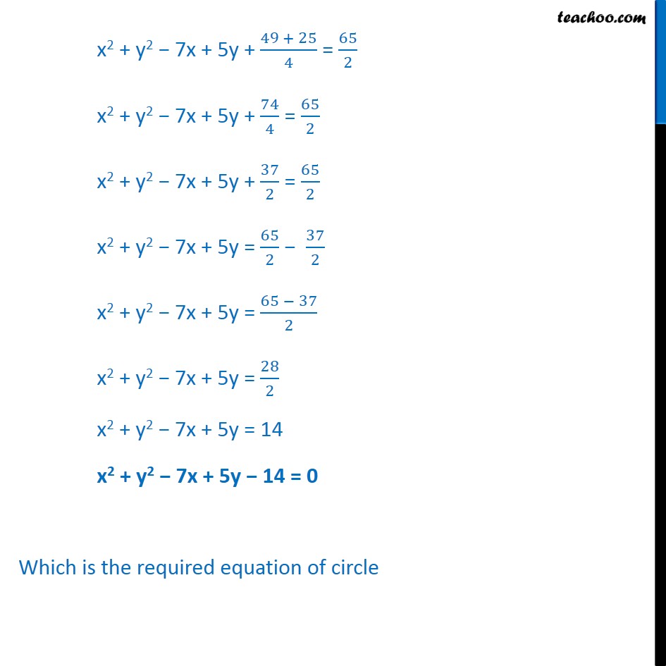Ex 11.1,  11 - Chapter 11 Class 11 Conic Sections - Part 7