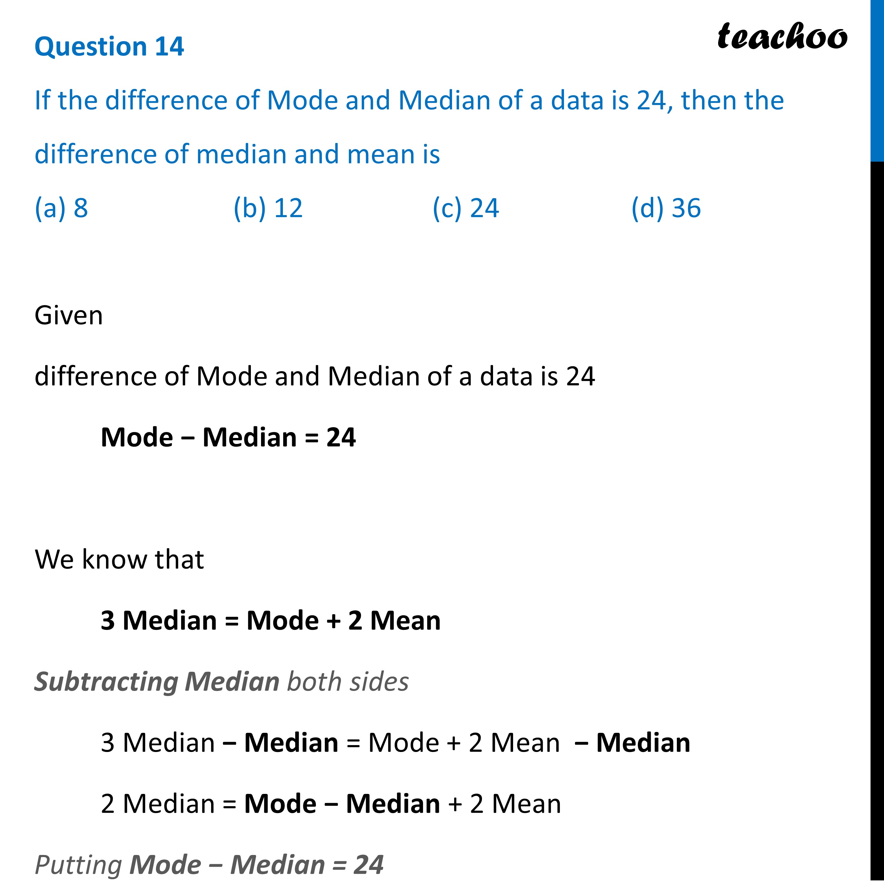 mcq-if-the-difference-of-mode-and-median-of-a-data-is-24-then-the