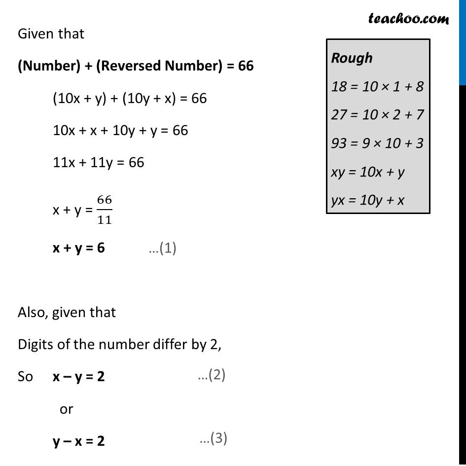 Example 13 - Chapter 3 Class 10 Pair of Linear Equations in Two Variables - Part 2