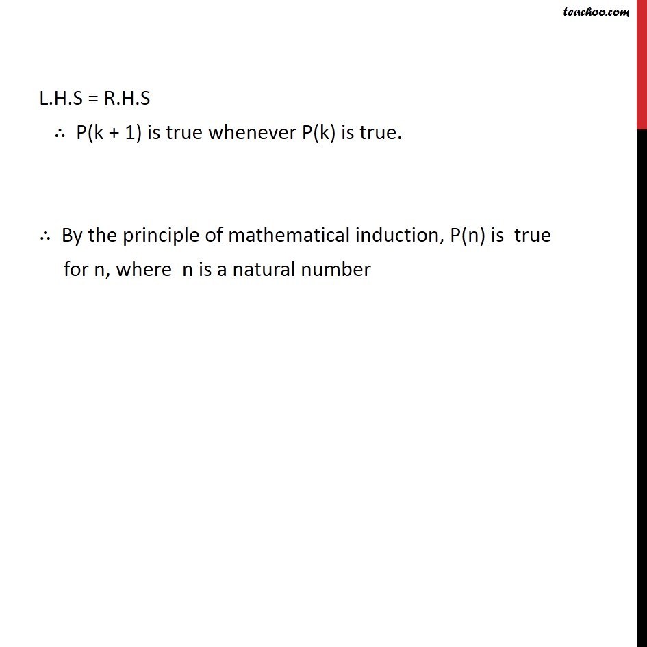 Ex 4.1, 9 - Chapter 4 Class 11 Mathematical Induction - Part 4