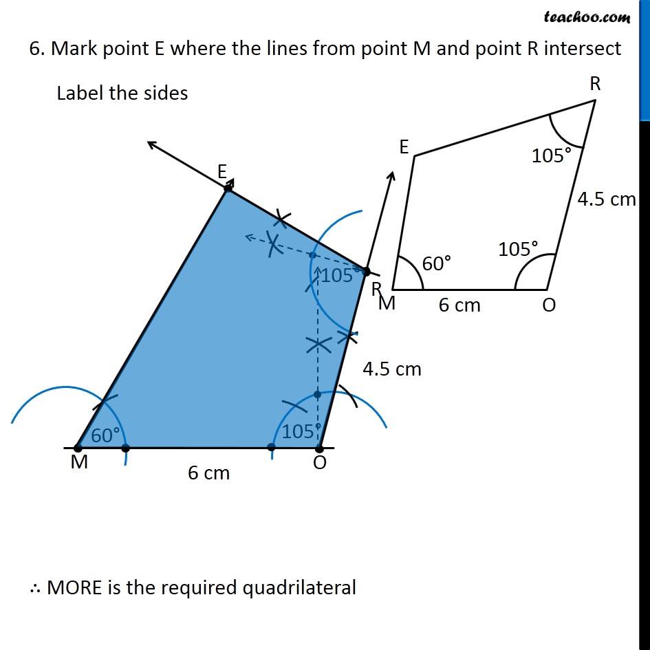 Ex 4.3, 1 (i) - Chapter 4 Class 8 Practical Geometry - Part 7