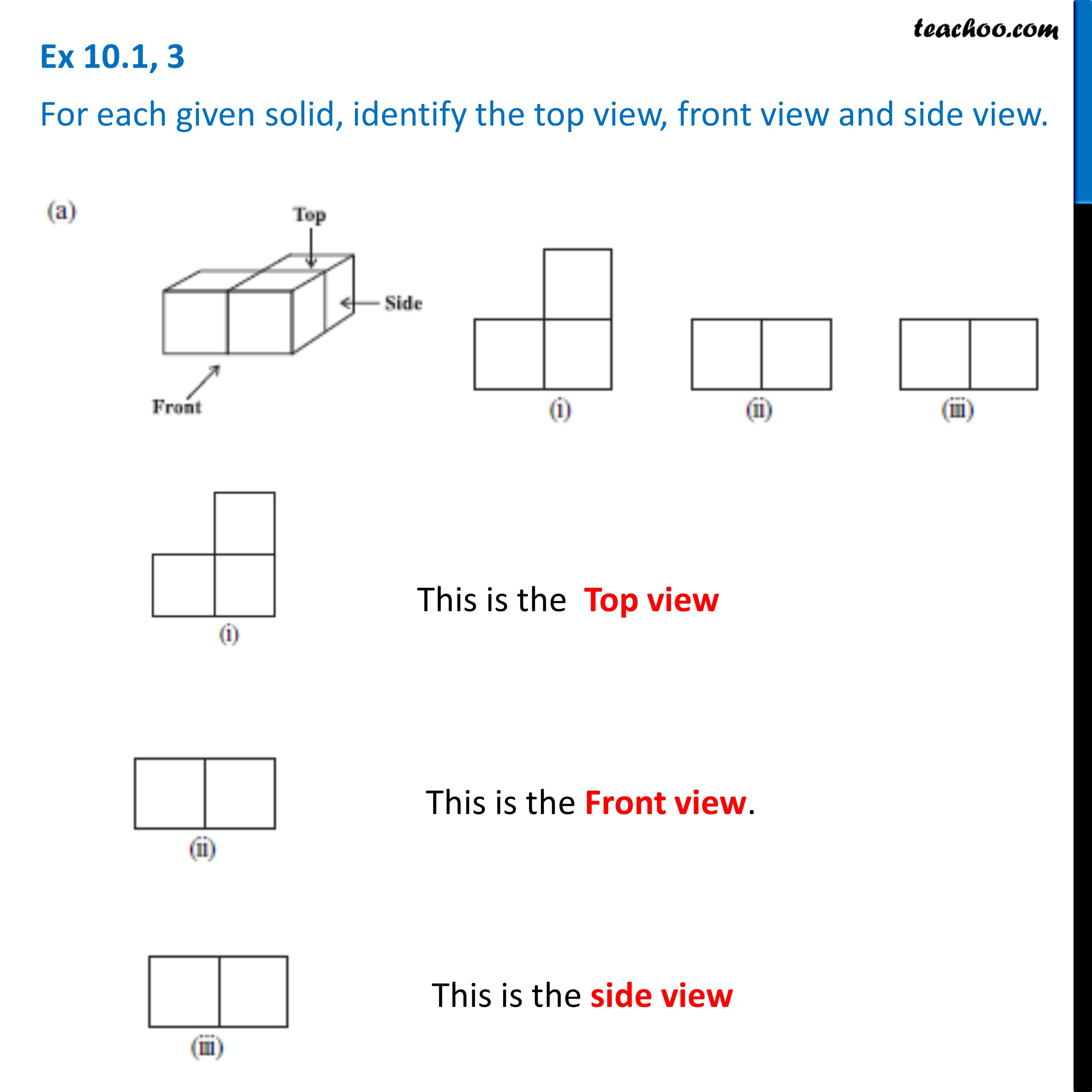 visualising-solid-shapes-class-8-identify-top-front-and-side-view