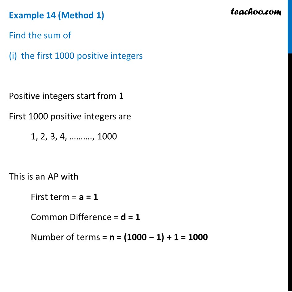 find-the-sum-of-the-first-1000-positive-integers-with-video