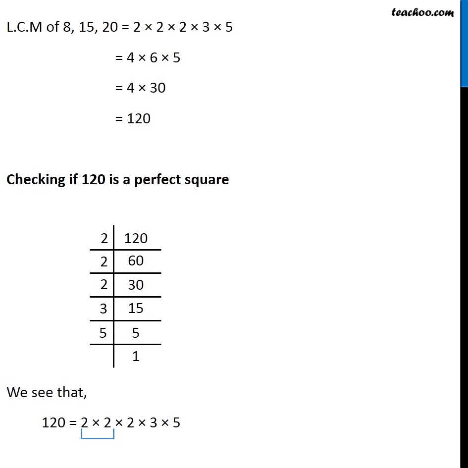Ex 6.3, 10 - Chapter 6 Class 8 Squares and Square Roots - Part 2