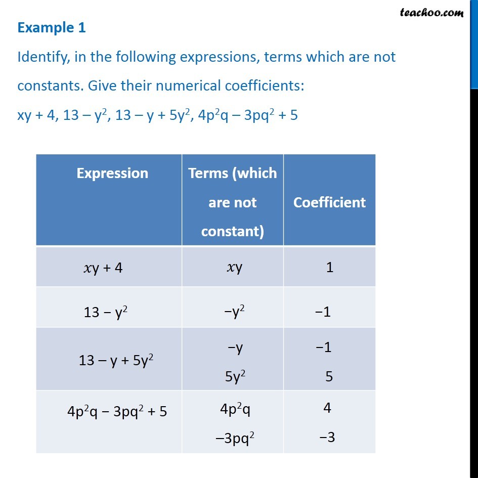 example-1-identify-terms-which-are-not-constants-give-their