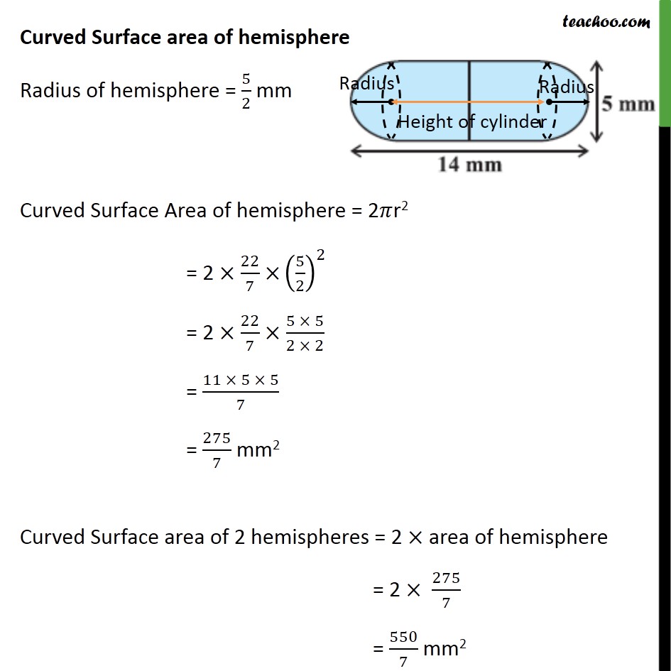 Ex 13.1, 6 - Chapter 13 Class 10 Surface Areas and Volumes - Part 3