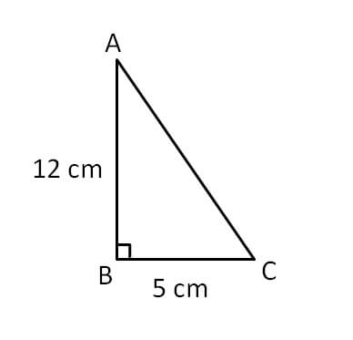 Finding Sin, Cos, Tan When Sides Of A Triangle Are Given