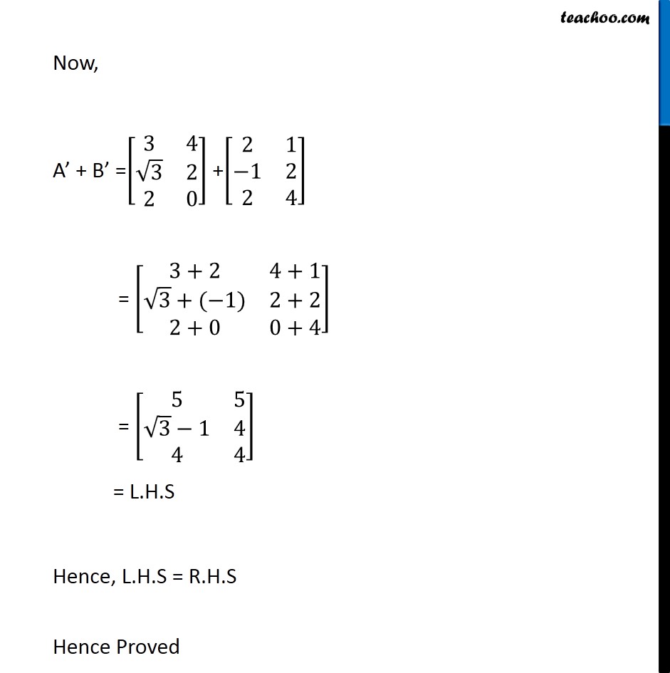 Example 20 - Chapter 3 Class 12 Matrices - Part 4