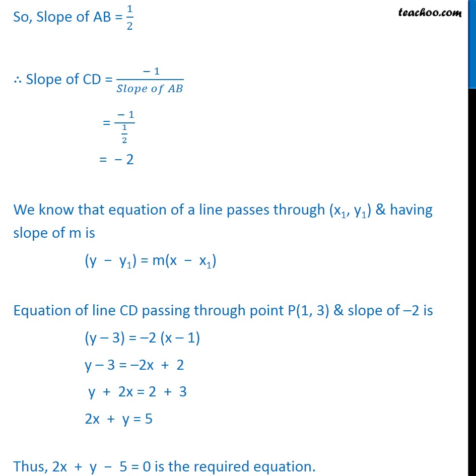 Ex 10.3, 13 - Chapter 10 Class 11 Straight Lines - Part 3