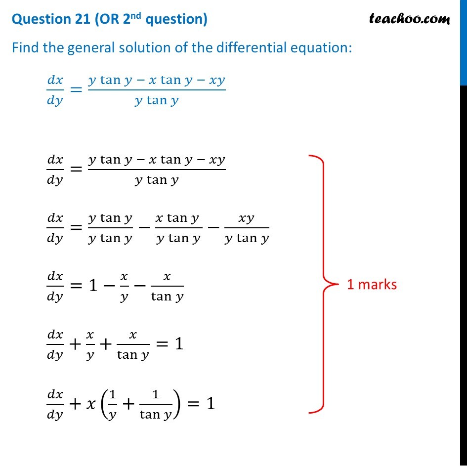 find-general-solution-of-dx-dy-y-tan-y-x-tan-y-xy-y-tan-y