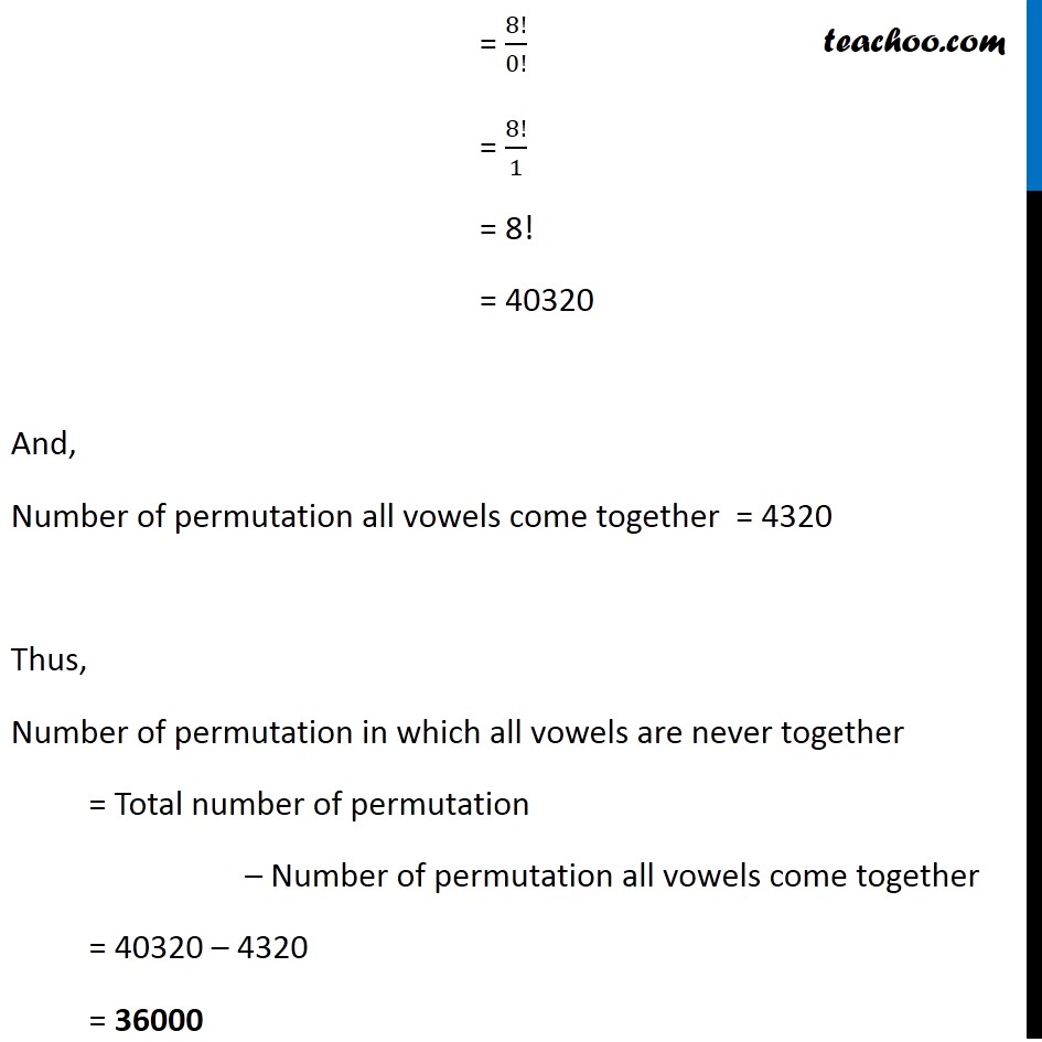 Example 14 - Chapter 7 Class 11 Permutations and Combinations - Part 5