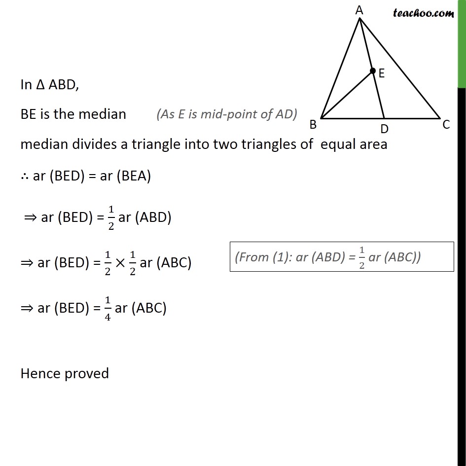 Ex 9.3, 2 - Chapter 9 Class 9 Areas of Parallelograms and Triangles - Part 2