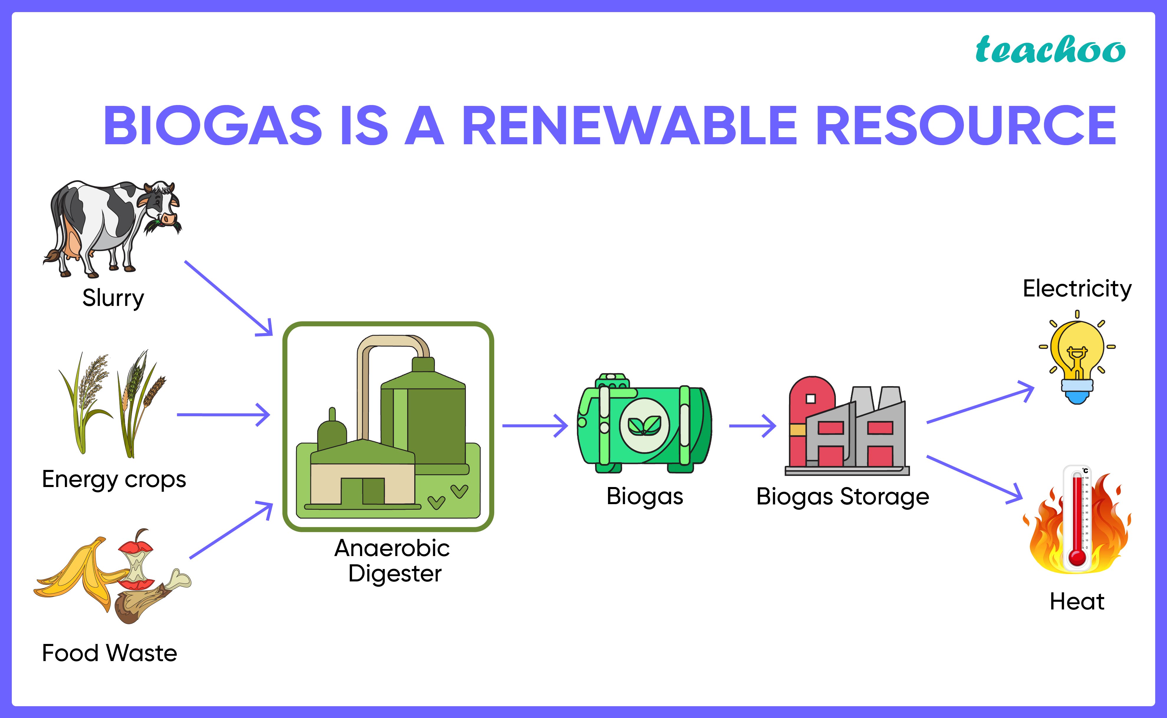 A biogas plant is where biogas is produced by fermenting biomass