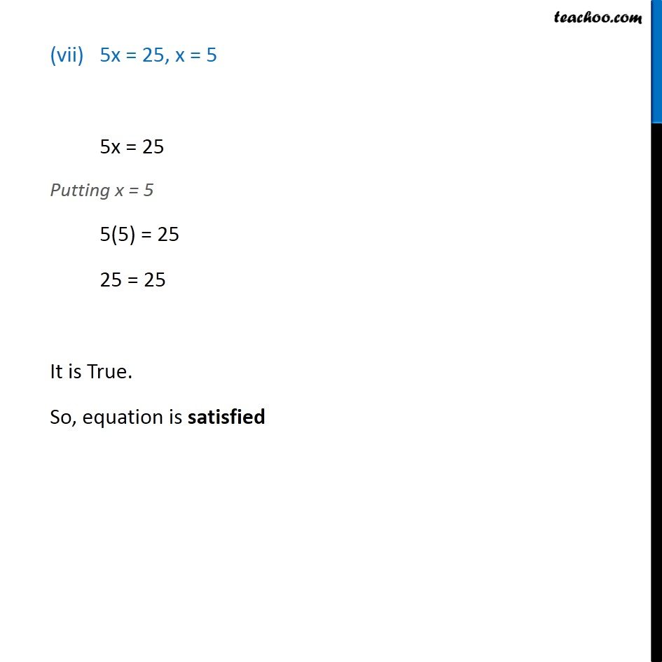 Ex 4.1, 1 - Chapter 4 Class 7 Simple Equations - Part 8