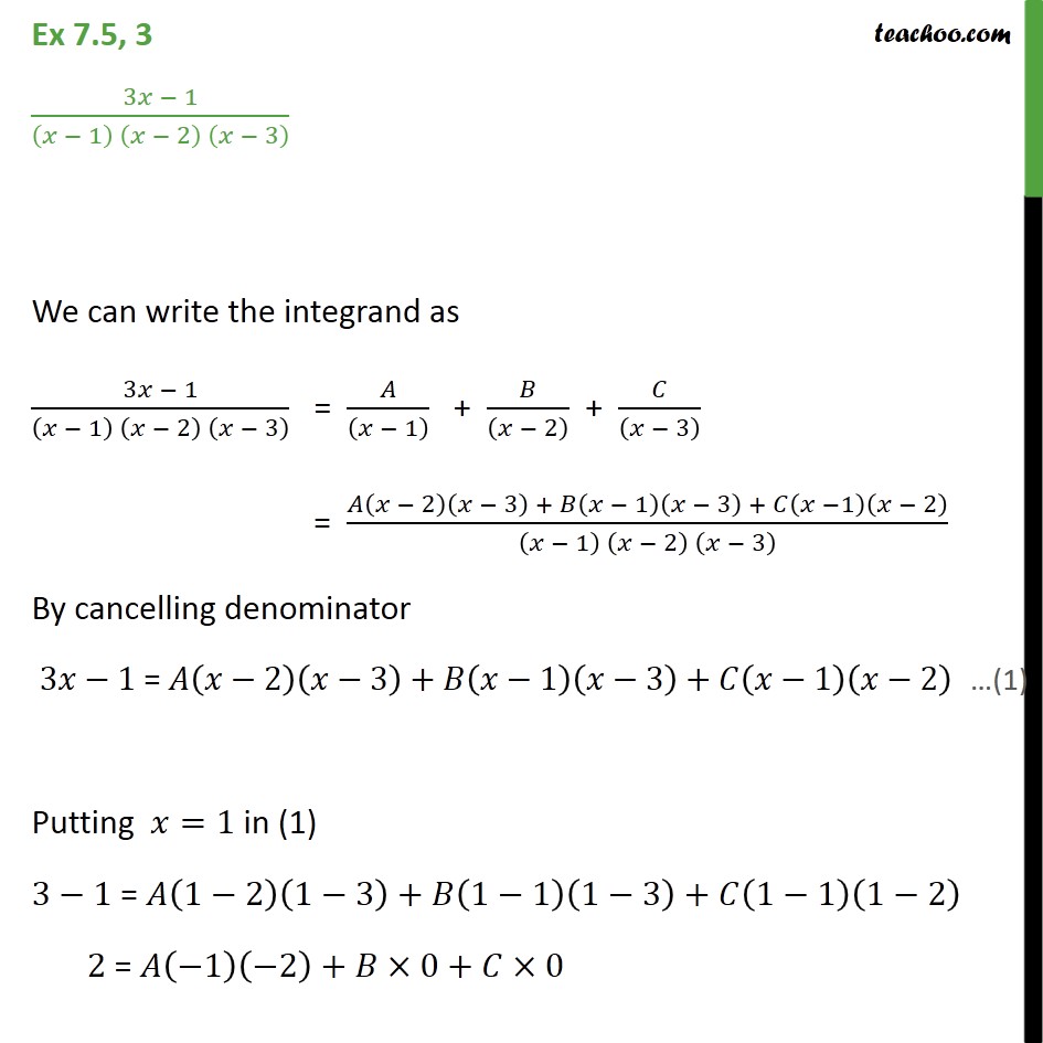 ex-7-5-3-integrate-3x-1-x-1-x-2-x-3-ex-7-5