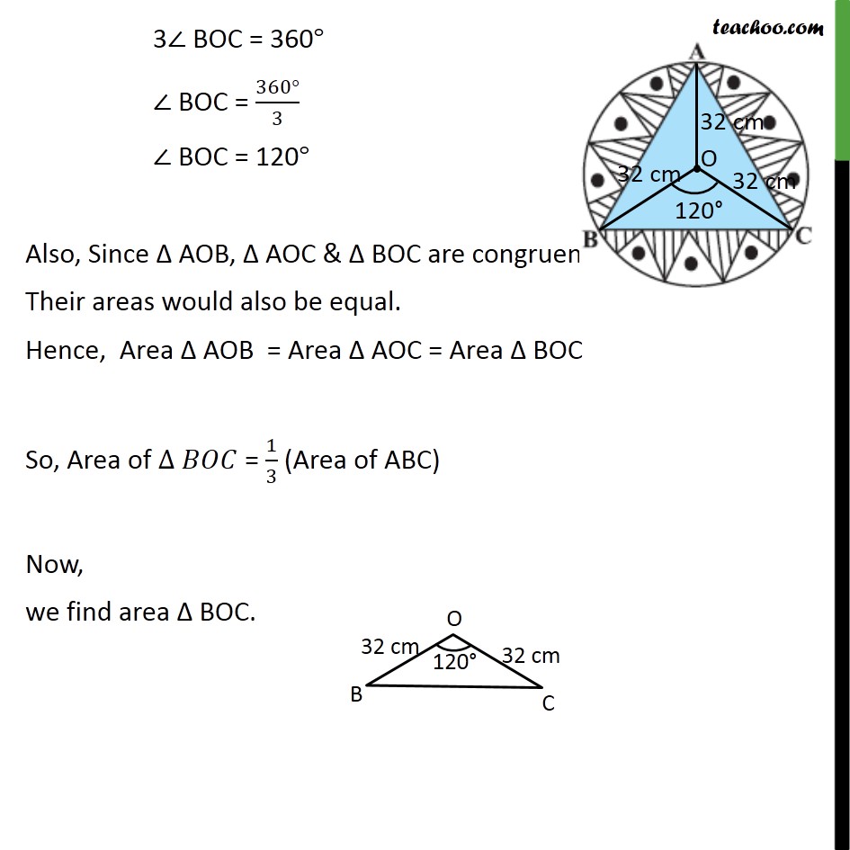 Ex 12.3, 6 - Chapter 12 Class 10 Areas related to Circles - Part 3