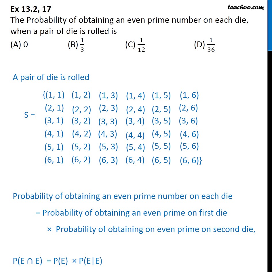 What Is Prime In Probability