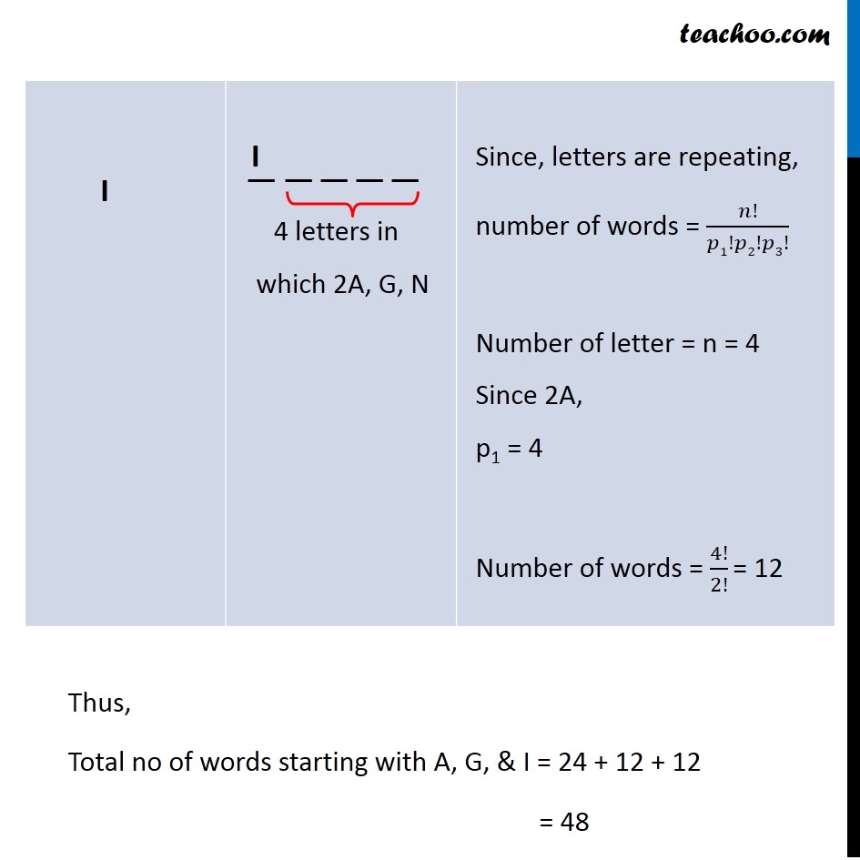 Example 22 - Chapter 7 Class 11 Permutations and Combinations - Part 3