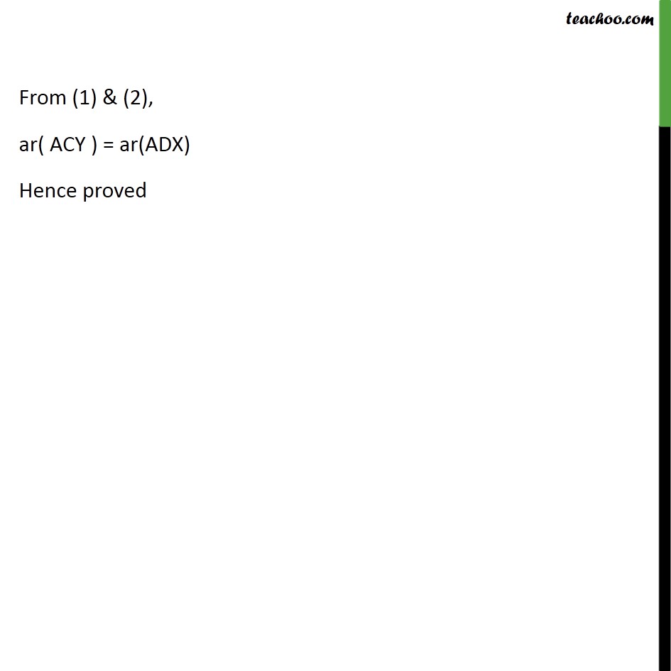 Ex 9.3, 13 - Chapter 9 Class 9 Areas of Parallelograms and Triangles - Part 2