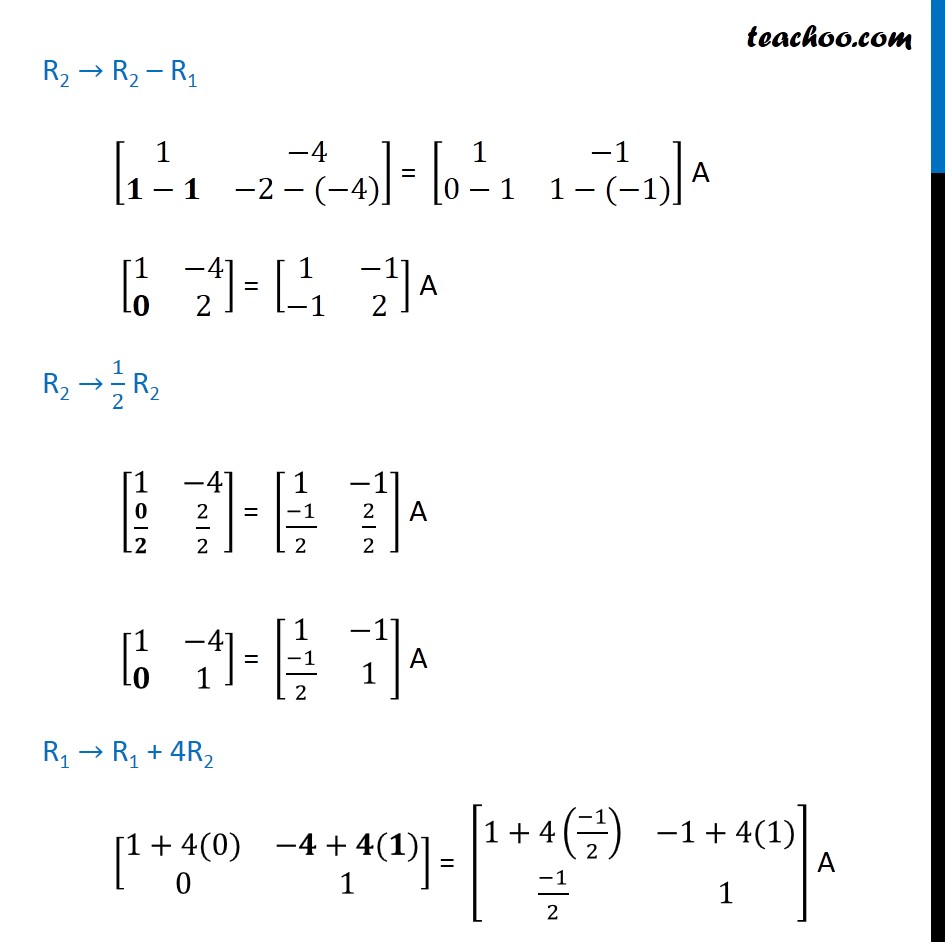 Ex 3.4, 11 - Chapter 3 Class 12 Matrices - Part 2